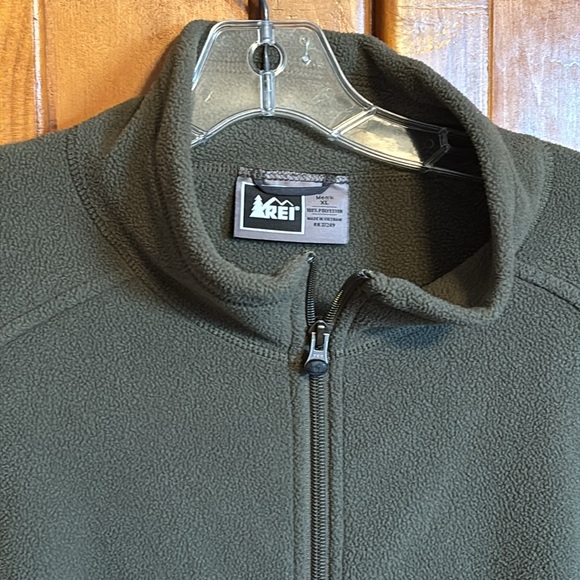 REI fleece zip up jacket * men's XL * - Picture 2 of 10